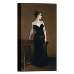 John Singer Sargent, Madame X, Pierre Gautreau, Canvas Art Wall Print World, Ready To Hang - thumbnail 1