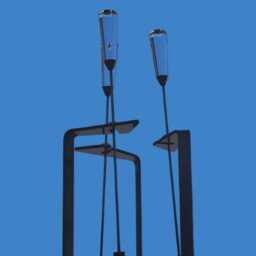 Amaoto Solar Chime, Walnut & Stainless Steel - thumbnail 3