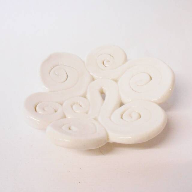 Porcelain Handmade Soap Dish - image 1