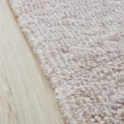 New Natural Oyster Cream Thick Silky Soft Shag Pile Rug Modern Luxurious High Quality Mats - thumbnail 3