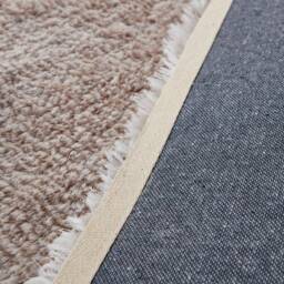 New Natural Oyster Cream Thick Silky Soft Shag Pile Rug Modern Luxurious High Quality Mats - thumbnail 4