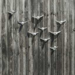 "Wall Decoration ""Large Flock Of Birds" - thumbnail 1