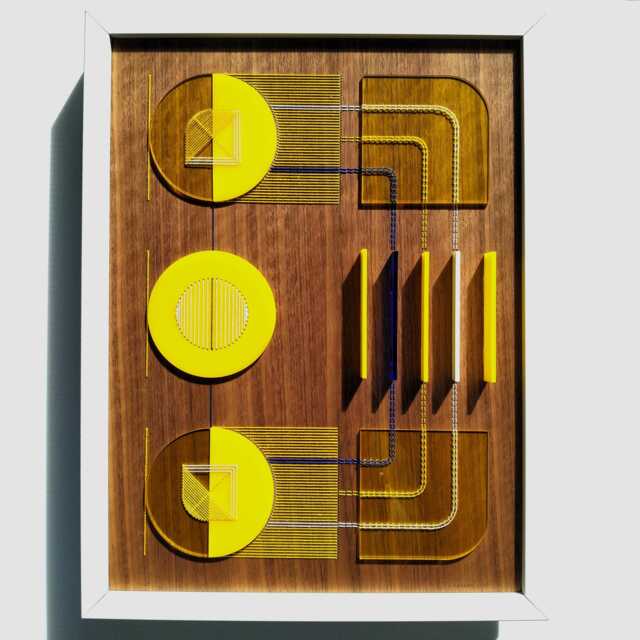 Geometric Plexiglas Montage - Installation - image 1