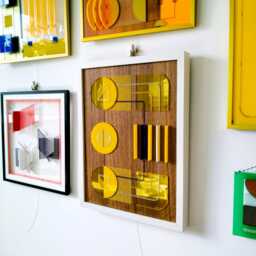 Geometric Plexiglas Montage - Installation - thumbnail 2