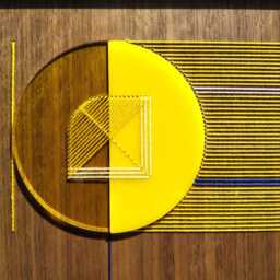 Geometric Plexiglas Montage - Installation - thumbnail 3