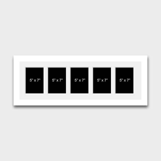 "Multi Photo Picture Frame - Holds 5 7""x5" - image 1