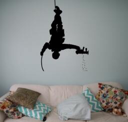 Soldier Wall Vinyl Decal Army Military Sticker Home Interior Bedroom Decor Armed Forces Design 19(Arm - thumbnail 1