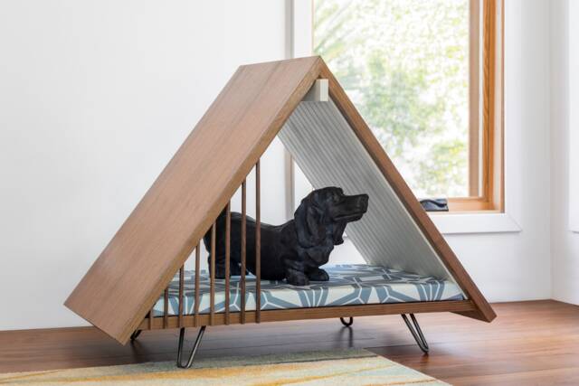 Modern Dog Bed. Side Table Furniture. A Frame - image 1