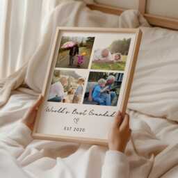 Personalised Grandad Gift - Birthday Print, Gift, Photo Gifts For - thumbnail 1