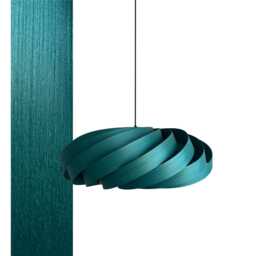 Green Chandelier - Modern Pendant Light Wooden Lamp Decor - thumbnail 2