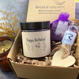 Happy Birthday Candle - Friendship Work Colleague Gifts Friends Gift For Her Gift, Relaxation Friend