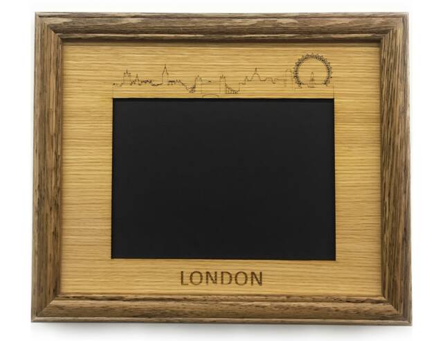 London Skyline Picture Frame - 8x10 Holds 5x7 Photo - image 1