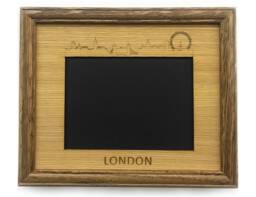 London Skyline Picture Frame - 8x10 Holds 5x7 Photo - thumbnail 1