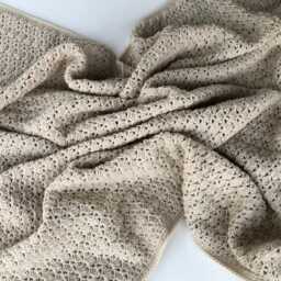 Made-To-Order Crochet Blanket Soft Acrylic Afghan, Custom Colors & Sizes - thumbnail 3