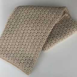 Made-To-Order Crochet Blanket Soft Acrylic Afghan, Custom Colors & Sizes - thumbnail 2