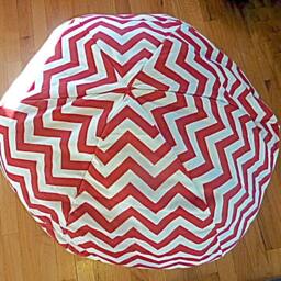 Grey & White Chevron Bean Bag Chair Cover, Silver, Gray, Red, Yellow, Blue, Black, Pink, Orange, Zig Zag, Stripes, Etsy Kids, Gift Under 75 - thumbnail 2