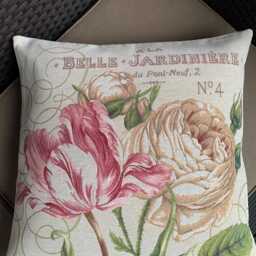 Floral Tapestry Cushion Cover - Belle Jardiniere, 17 - thumbnail 2