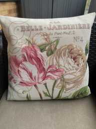 Floral Tapestry Cushion Cover - Belle Jardiniere, 17 - thumbnail 1