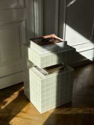 Designer Tile Table. Side Coffee End Living Room Home Decor - thumbnail 1