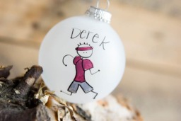 Runner/Track Christmas Ornament - Personalized For Free