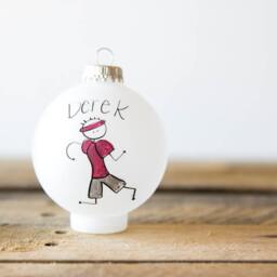 Runner/Track Christmas Ornament - Personalized For Free - thumbnail 3