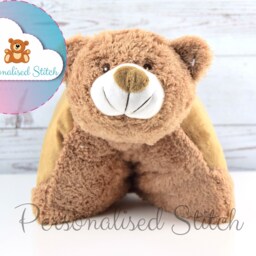 Personalised Cushion Embroidered Personalized Gift Kids Pillow Birthday Baby Birth Announcement Birth Teddy - thumbnail 2