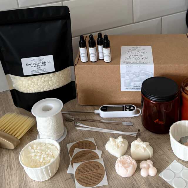 Candle Making Business Starter Kit, Start Up Guide, Canva Course, Entrepreneur Up, Soy Wax Kit - image 1