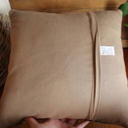 Vintage Kilim Pillow Cover - Handwoven Wool Rug Cushion, 16 Inch - thumbnail 4