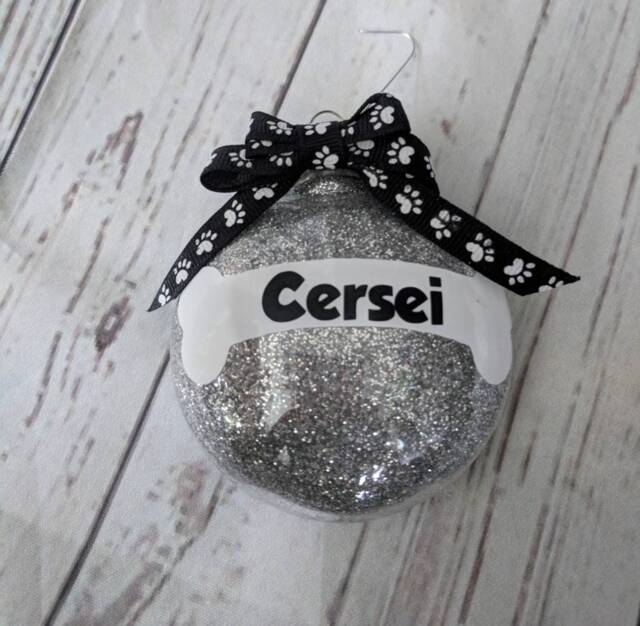 Pet Ornament/ Pet Christmas/ Custom Gift/ Dog Lover New Puppy Gift - image 1