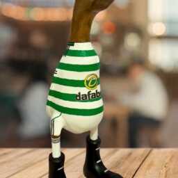 Celtic Fc - Hand-Painted Wooden Duck - 2025-2026 Design Approx. 25cm - thumbnail 3