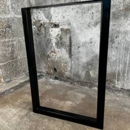 Black Metal Table Leg Modern Industrial Furniture Feet Single - thumbnail 3