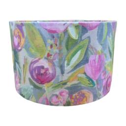Voyage Maison Melolo Peony Lampshade Pink Floral Drum Shade - thumbnail 3