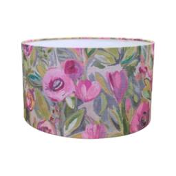 Voyage Maison Melolo Peony Lampshade Pink Floral Drum Shade