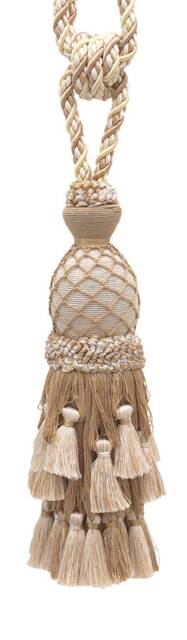 "D??copro Curtain Tassel Tieback, Length 11"" - 27.5cm, Spread 34" - image 1