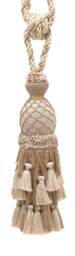 "D??copro Curtain Tassel Tieback, Length 11"" - 27.5cm, Spread 34" - thumbnail 1