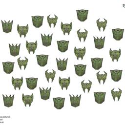 Rise Of The Beasts Logo Wall Sticker Pack, Transformers Sticker, Movie Decal - thumbnail 2