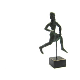 Bronze Running Spartan Woman , Greek Museum Reproduction Of A Sculpture From British Museum, Quality Art - thumbnail 4