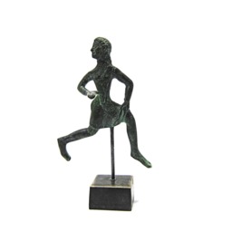 Bronze Running Spartan Woman , Greek Museum Reproduction Of A Sculpture From British Museum, Quality Art - thumbnail 2