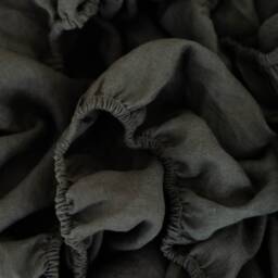 Linen Baby Cot Fitted Sheet Hypoallergenic Crib Bedding - thumbnail 3