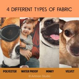 Custom Pet Pillow, Photo Puppy, Kitty Personalized Put Your Pet, Love, Baby Picture & Text, Dog Cat Family - thumbnail 2