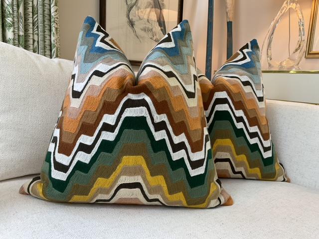 Fanfare Tentation Pierre Frey Pillow Covers - image 1