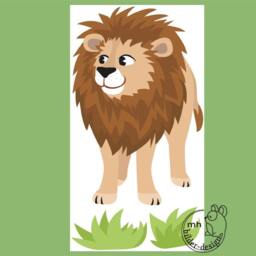 "Wall Sticker ""Lion I." - thumbnail 2