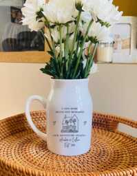 Personalised New Home Gift - Small Vase Housewarming Moving in Couples Christmas First UK - thumbnail 1