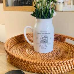Personalised New Home Gift - Small Vase Housewarming Moving in Couples Christmas First UK - thumbnail 3