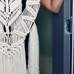 Bohemian Macrame Wall Hanging - thumbnail 3