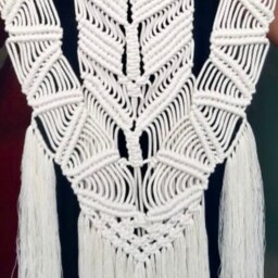 Bohemian Macrame Wall Hanging - thumbnail 2