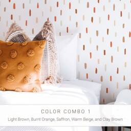 Line Wall Decals - Removable Stickers, Abstract Modern Art, Peel & Stick Decor - thumbnail 2