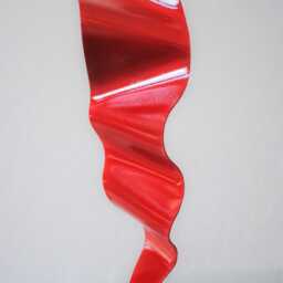 Metal Abstract Art Sculpture Modern Retro Simple Table Decor Contemporary Mid Century - thumbnail 3