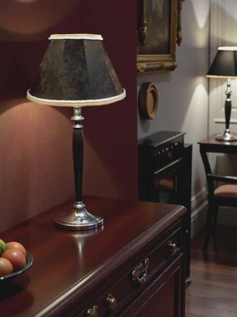 Black Paisley Fabric Lampshade With Antique Gold Braid Handmade in The UK For Table & Floor Standard Lamp Shades, Ceiling Lights - image 1