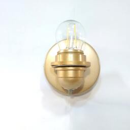 Wall Sconce Single Light Finished With Beautiful Metallic Effect - Handmade in Italy - thumbnail 2
